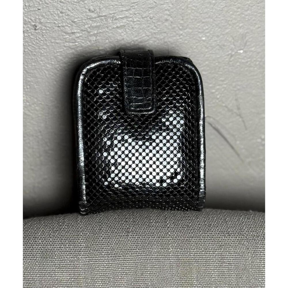 Vintage 1980's Chainmail Lipstick Case from Whiting and Davis Disco Makeup Bag